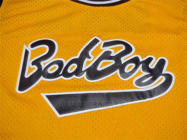 Camiseta Badboy Biggie Smalls #72 Amarillo